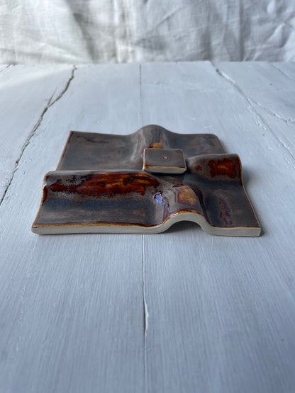 Deep Brown Incense Holders