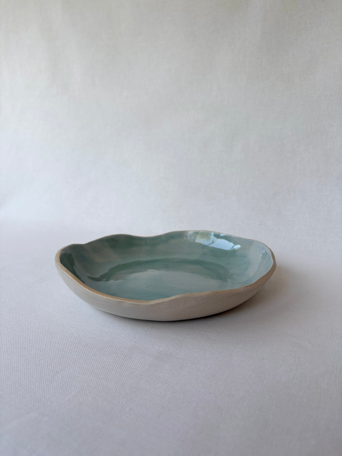 Opaque Turquoise Bowl
