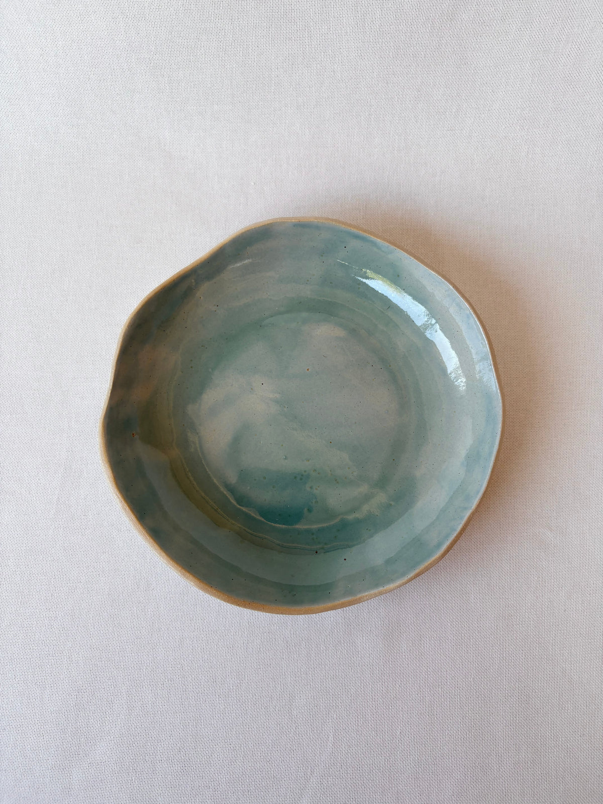 Opaque Turquoise Bowl