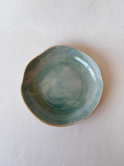 Opaque Turquoise Bowl