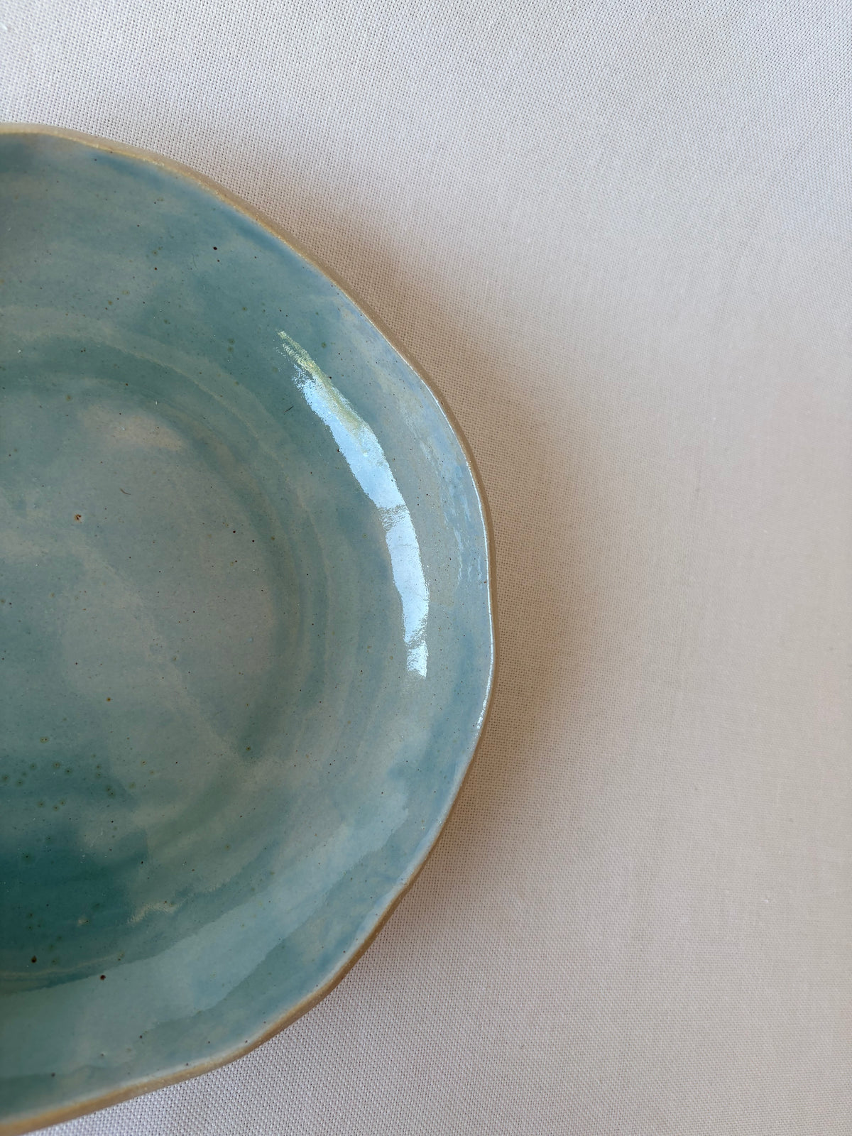Opaque Turquoise Bowl