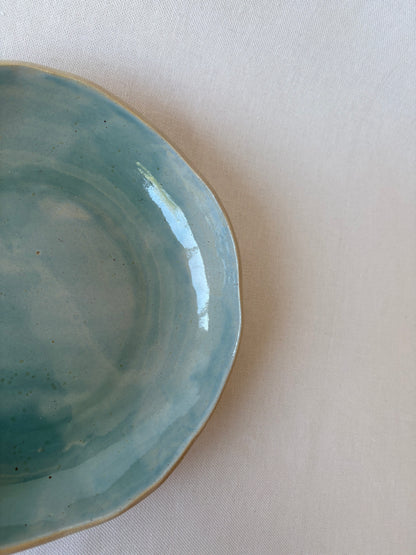 Opaque Turquoise Bowl