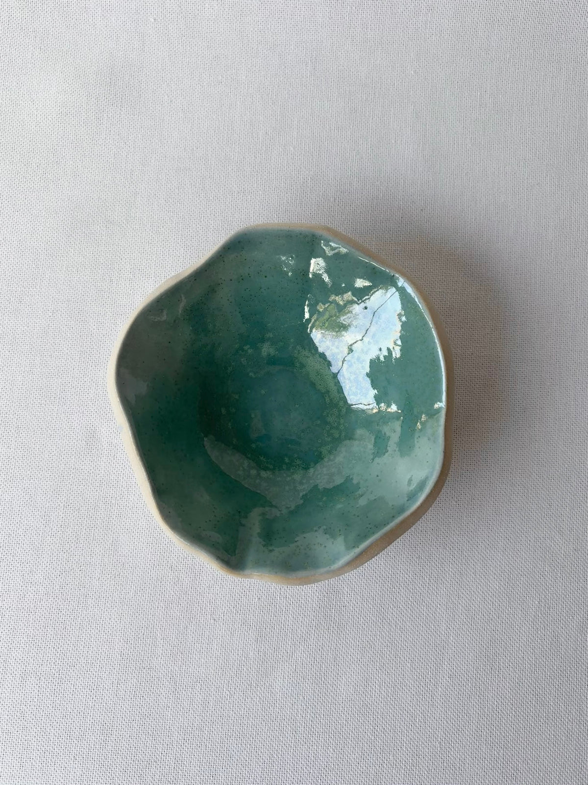 Turquoise Dessert Bowl
