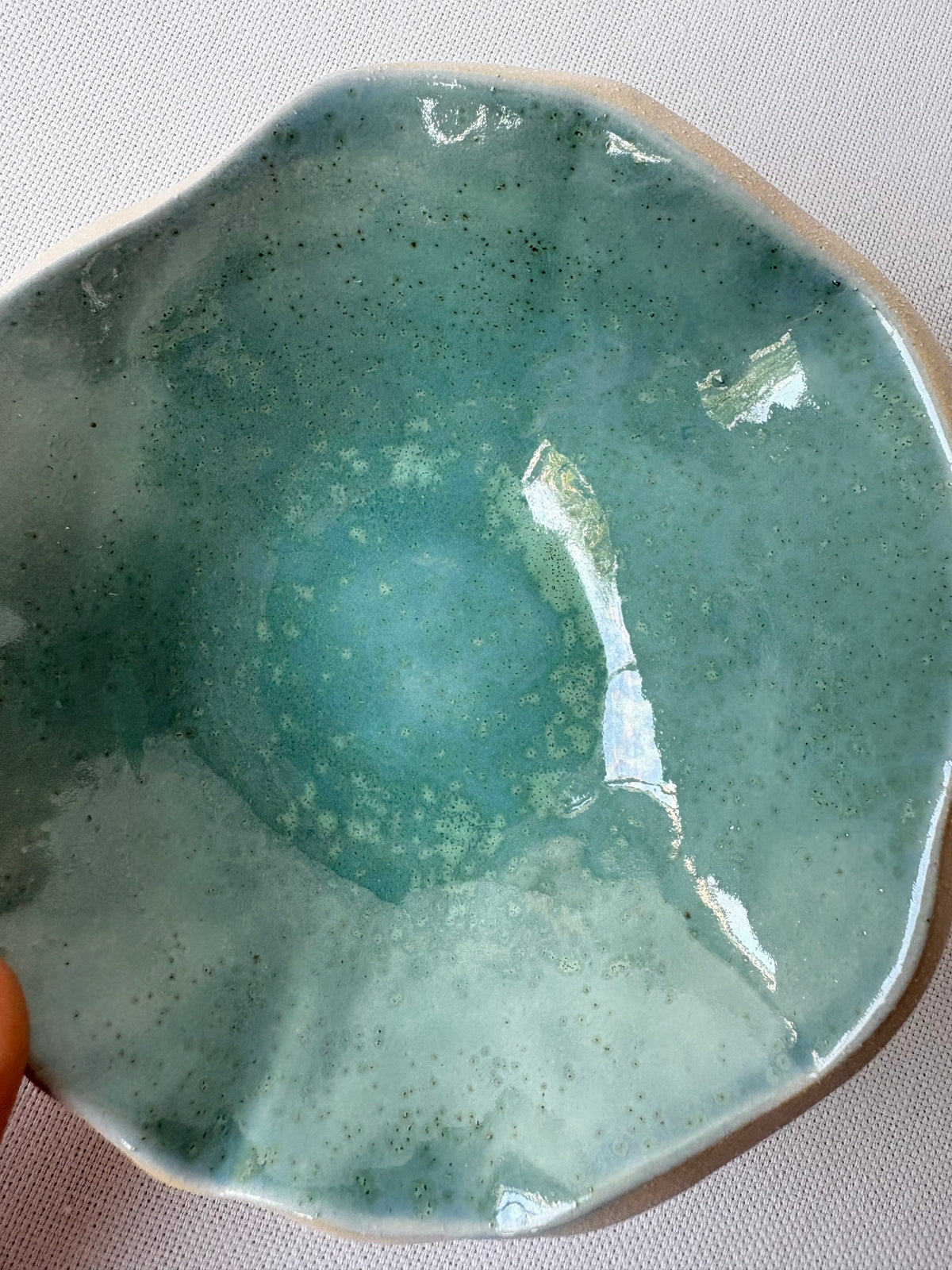 Turquoise Dessert Bowl
