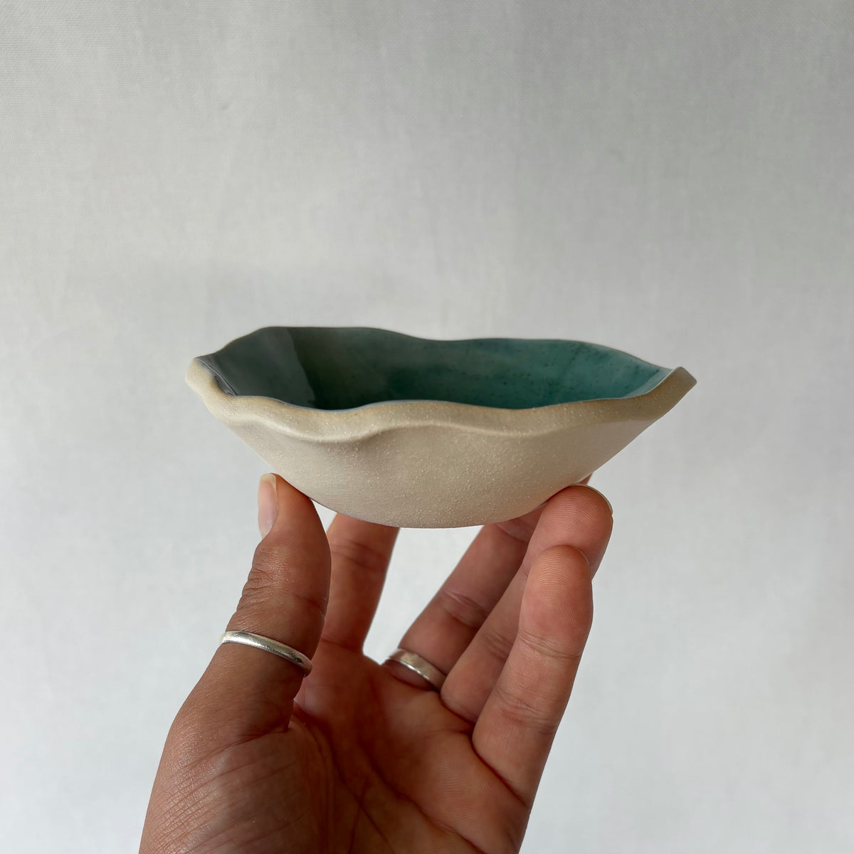 Turquoise Dessert Bowl