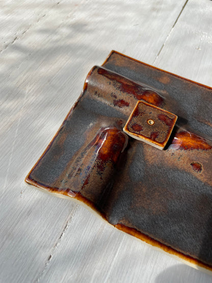 Deep Brown Incense Holders