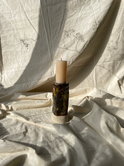 Patterned Candle Castle/Vase