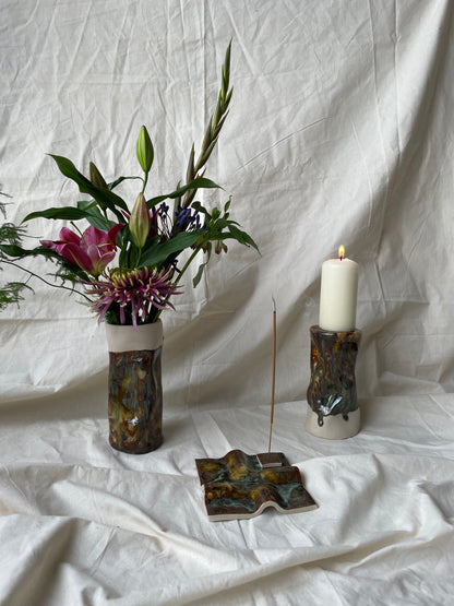 Patterned Incense Holders