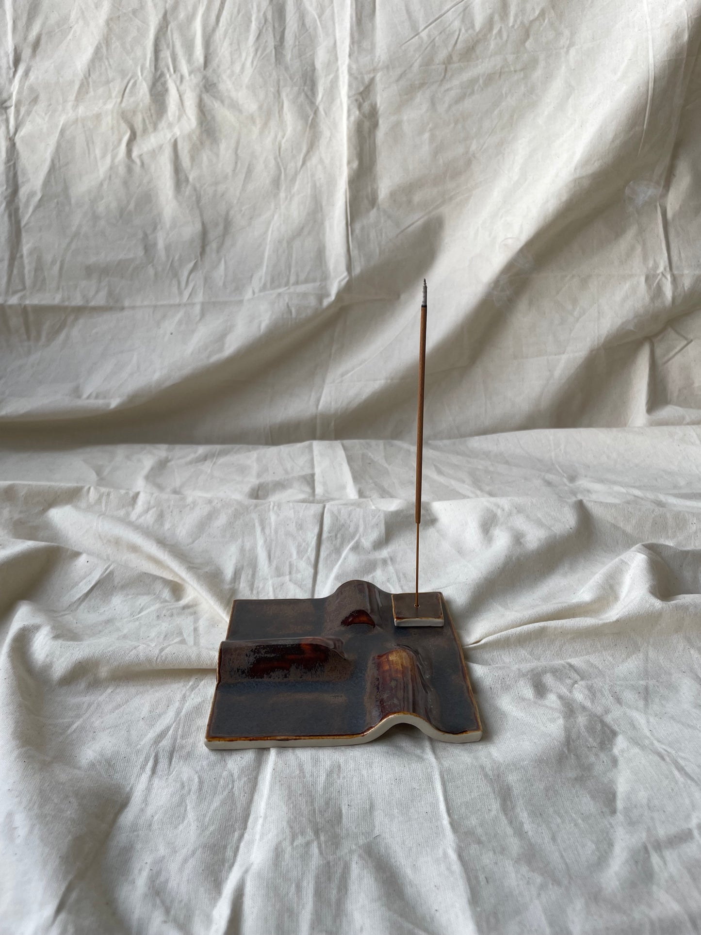 Deep Brown Incense Holders