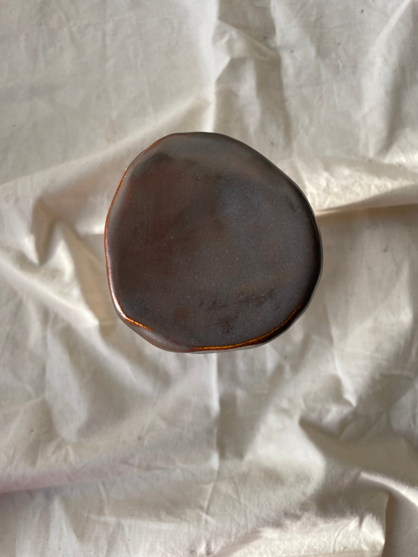 Brown Candle Castle/Vase