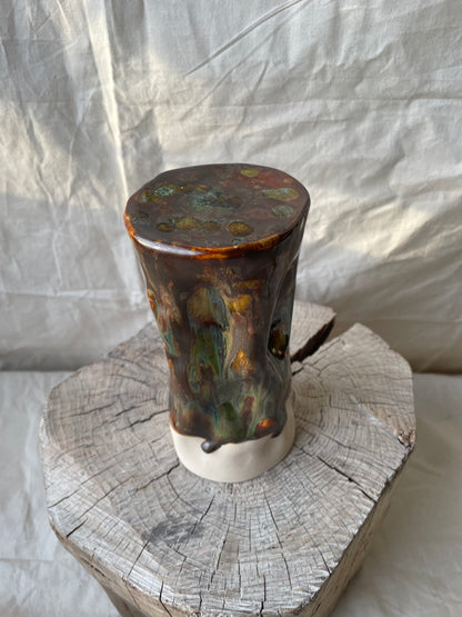 Patterned Candle Castle/Vase