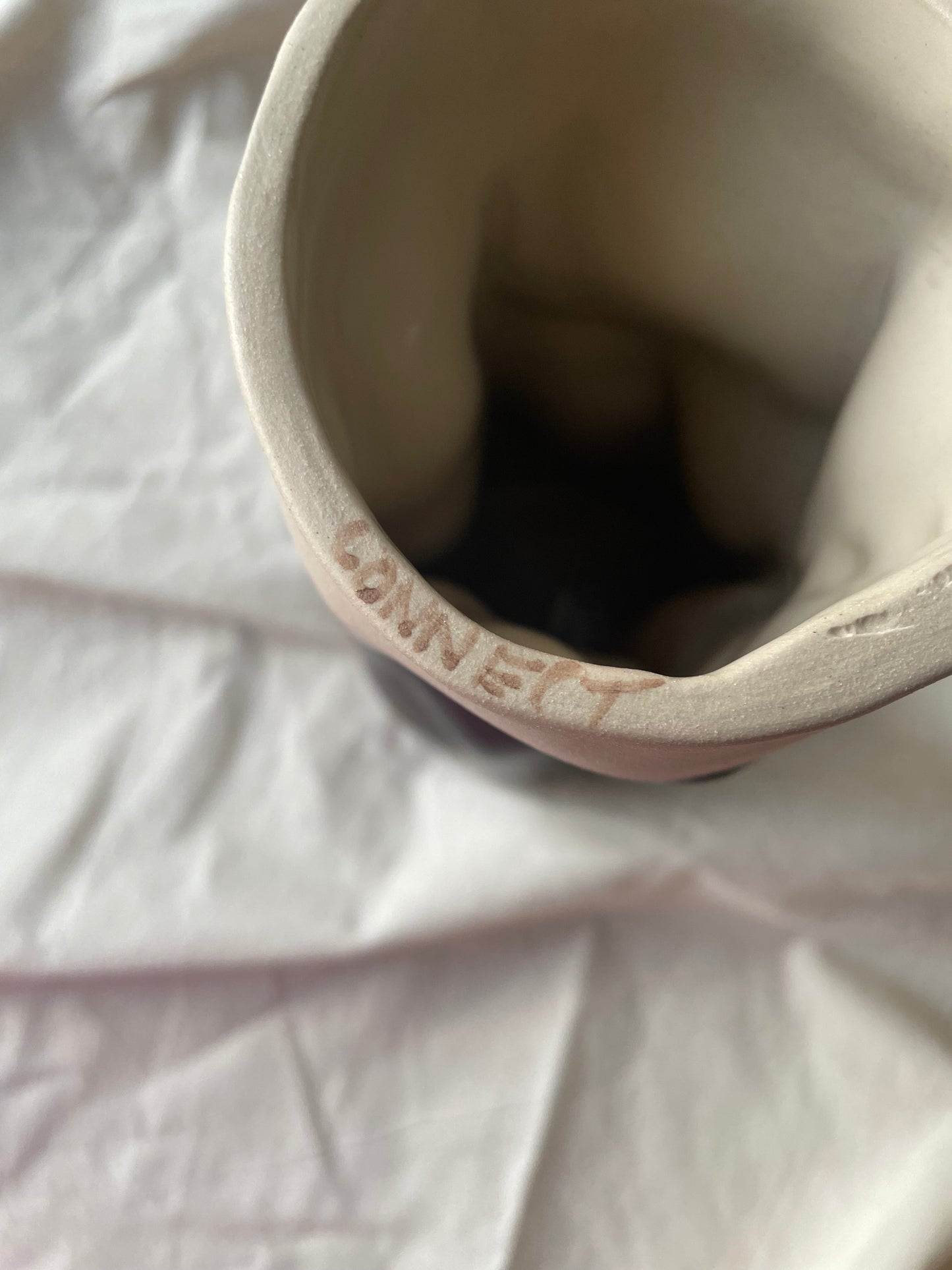 Brown Candle Castle/Vase