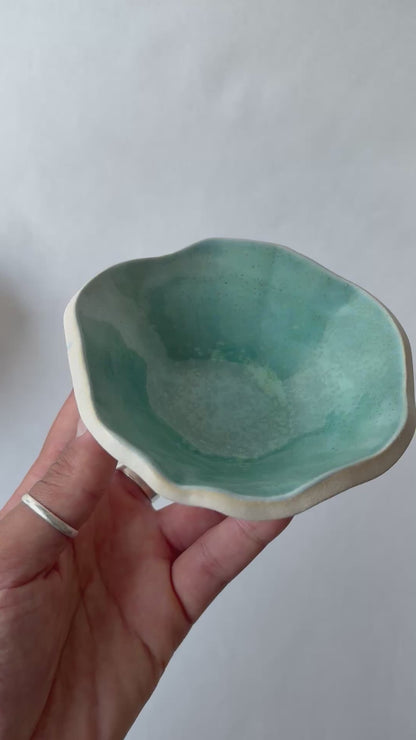 Turquoise Dessert Bowl